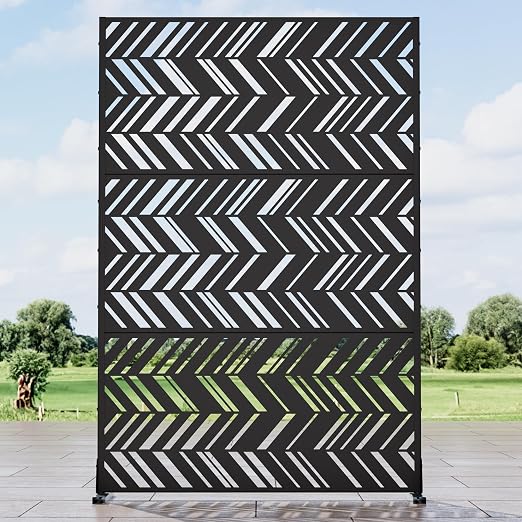 Casaphoria Metal Privacy Screen Outdoor by Casaphoria