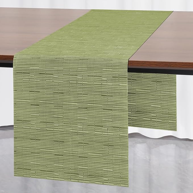 Myir JUN Table Runner, Vinyl Table Runner Indoor 72 Inch Long Arbitrarily by MyirJUN