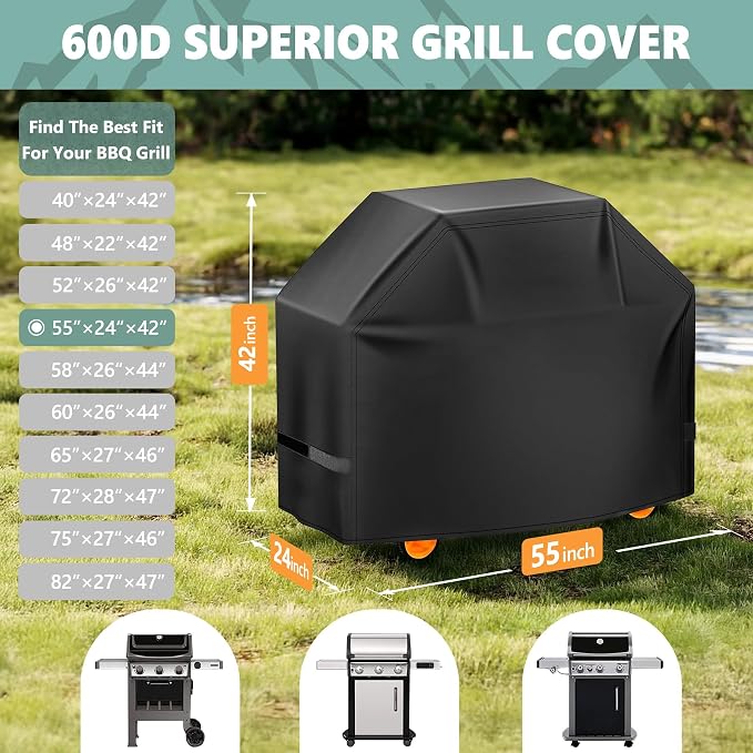 Grill Cover 55 Inch - Image 2