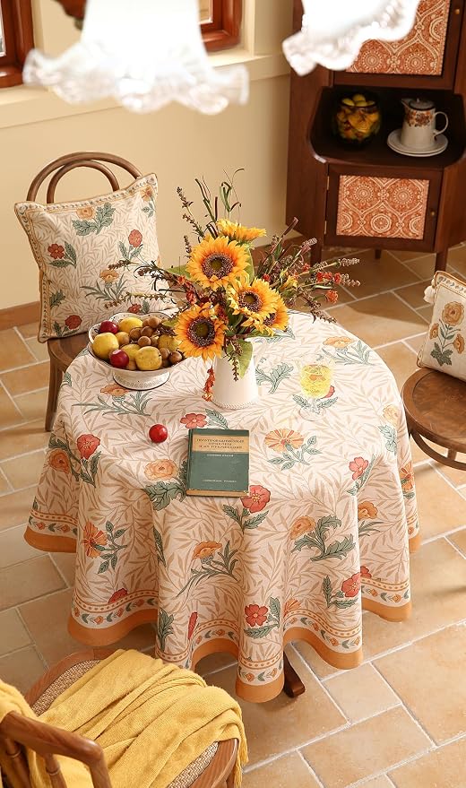 patdrea Designer French Linen Table Cloth - Image 8
