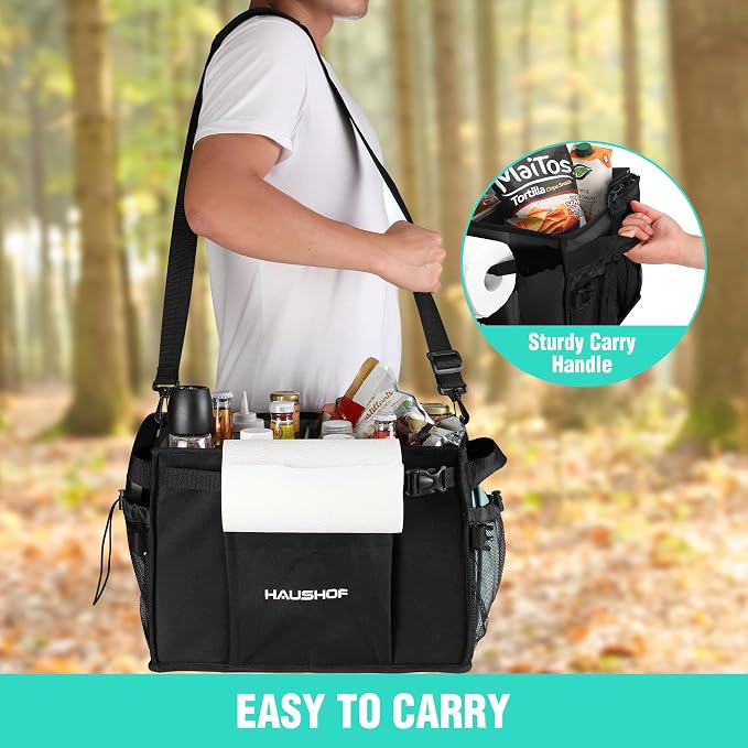 HAUSHOF Large Grill and Picnic Caddy - Image 7