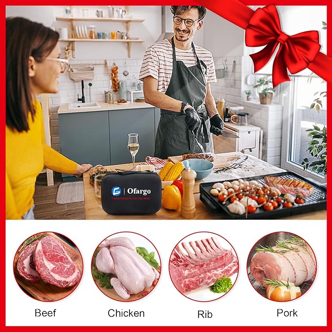 Ofargo Stainless Steel Meat Injector Syringe - Image 9