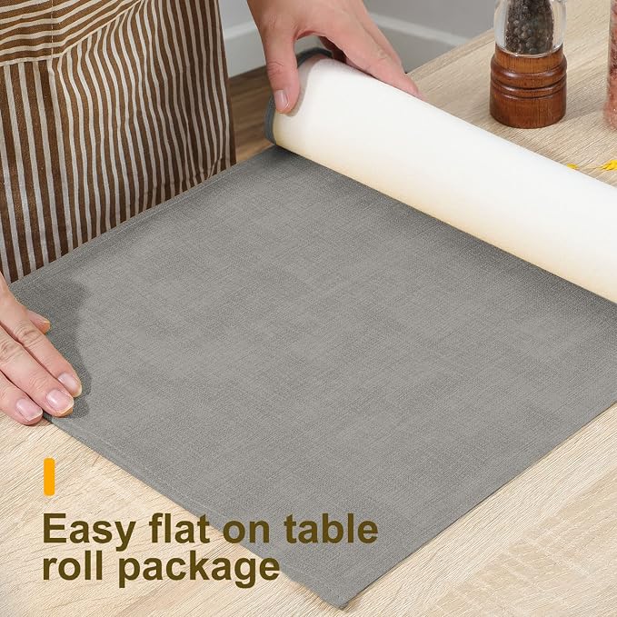 Wipeable Table Runner, Thick Farmhouse Dresser Runner, Rustic - Image 7