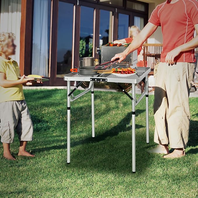 REDCAMP 24" Square Folding Grill Table - Image 8