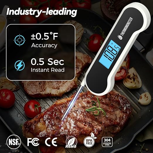 0.5 Sec Instant Read Meat Thermometer Digital - Image 2