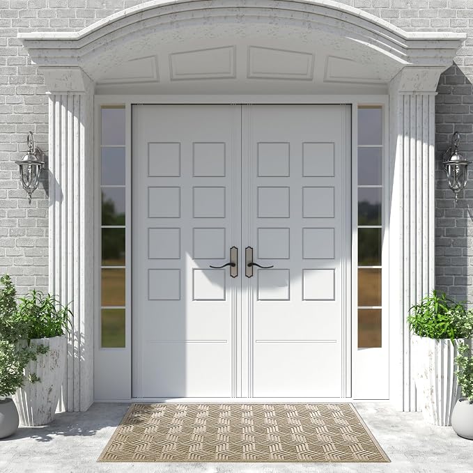 Yimobra Extra Large Door Mat 60x32, All-Season Waterproof Outdoor Mats - Image 3