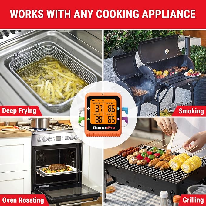 ThermoPro 650 ft Bluetooth Meat Thermometer - Image 7