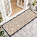 OLANLY Front Door Mat Outside Entrance 47x17, Heavy Duty Sturdy Natural Rubber by OLANLY