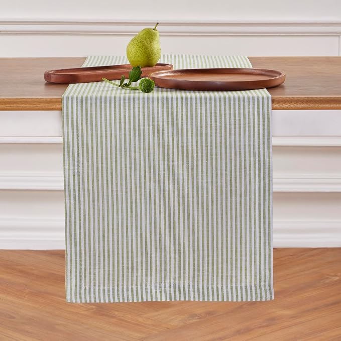 Solino Home Linen Table Runner 144 Inches Long by SolinoHome