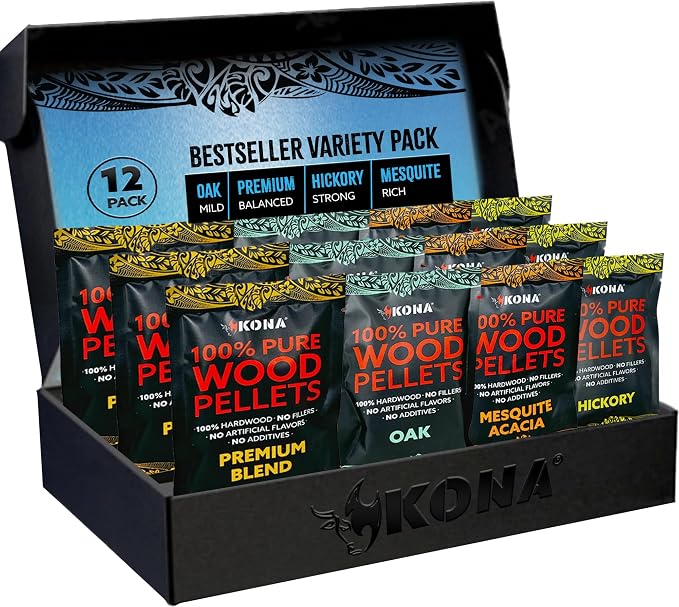 Kona Wood Pellets Intended for The Ninja Woodfire Grill, 12 Single-Use Pouches - Image 5