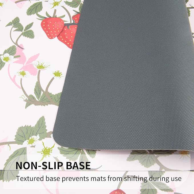 QIYI Placemats Set of 6, 12x18 Inch Faux Leather Place Mats - Image 5
