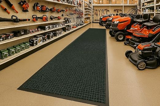 Guardian WaterGuard Indoor/Outdoor Wiper Scraper Floor Mat, Rubber/Nylon - Image 2