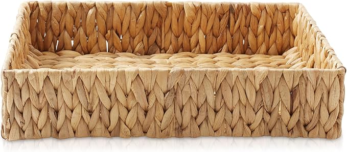 Casafield Set of 2 Bathroom Storage Baskets, Natural - Image 4
