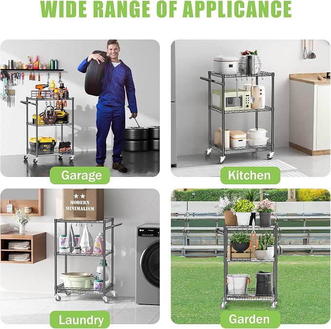 Rolling Utility Storage Carts - Image 6