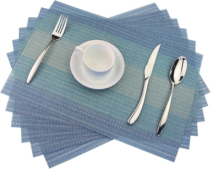Plastic Placemats, Non Slip Washable Placemats - Image 3