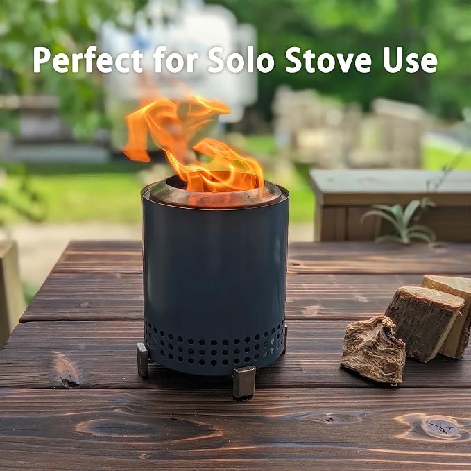 Pizza Oven & Cooking Wood – Mini Kiln-Dried Oak, 6-Inch Logs, 15lb Box – - Image 5