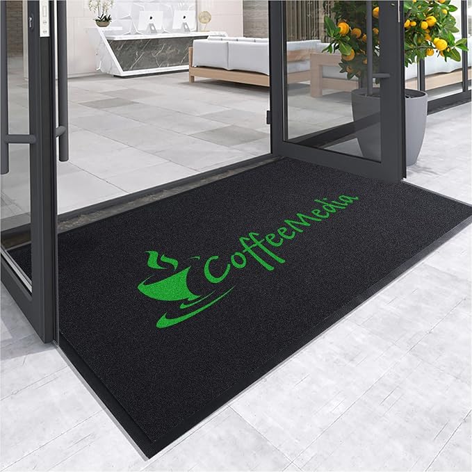 Custom Rugs with Logo Doormat Runner Personalized Commercial Area Carpet with by TOMCUSTOM