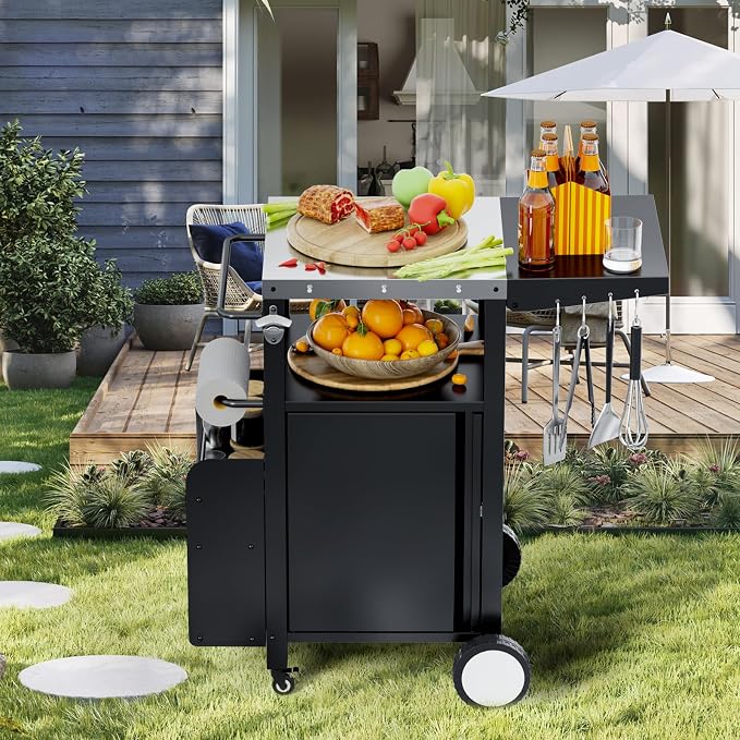 ROOMTEC Outdoor Grill Cart - Image 3
