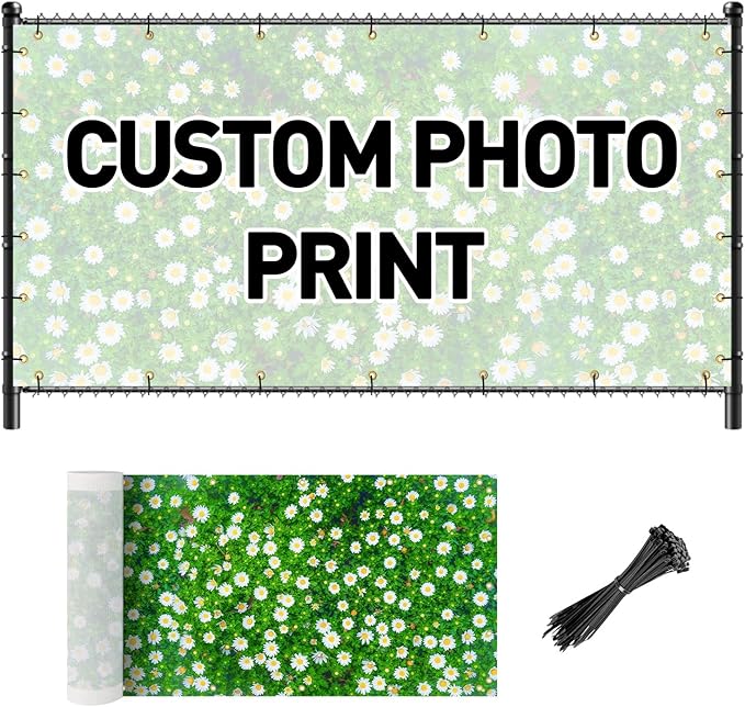 UPGRADE Custom Scenic Privacy Fence Screen by UPGRADE