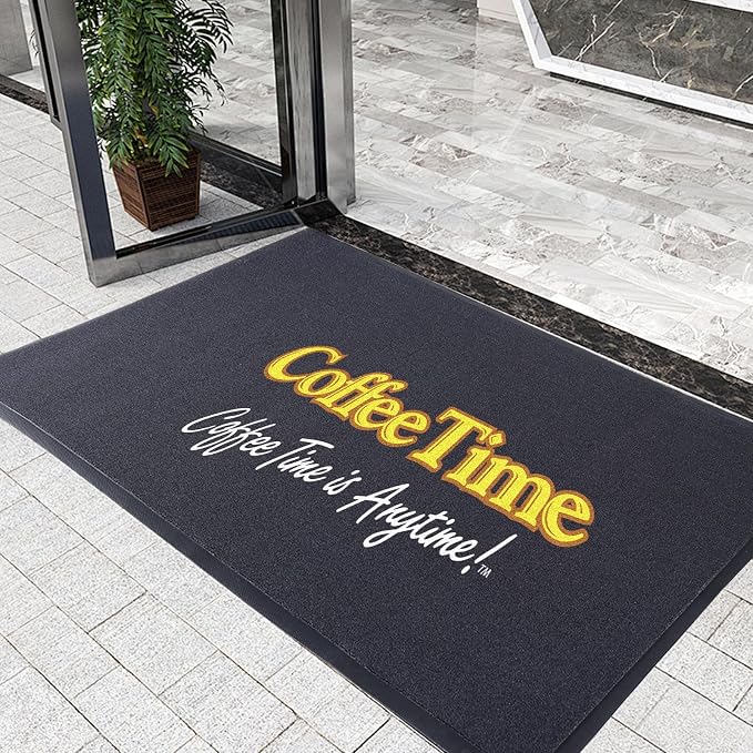 Custom Rugs with Logo Doormat Runner Personalized Commercial Area Carpet with by TOMCUSTOM