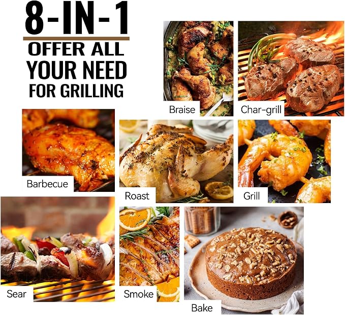 Z GRILLS 8-in-1 Outdoor BBQ Grill - Image 6