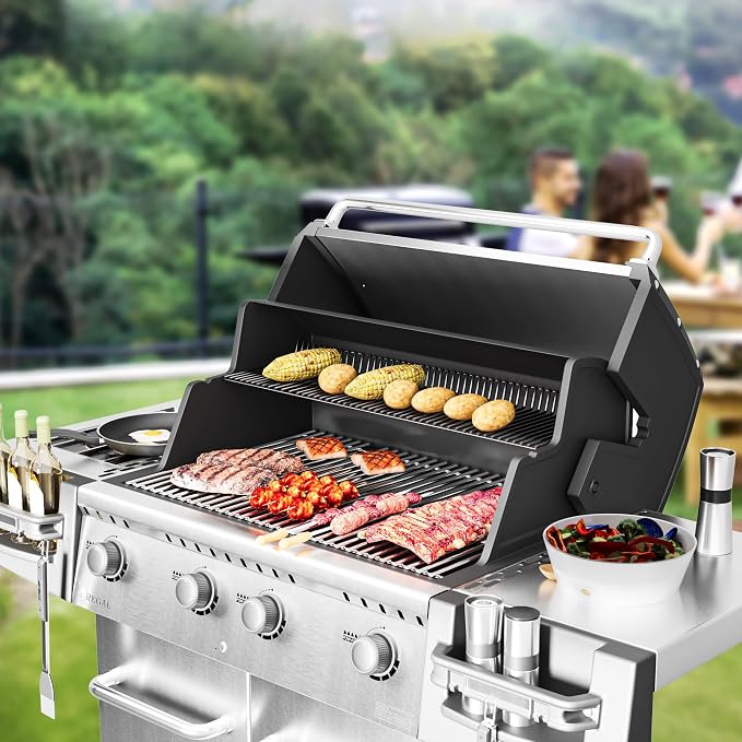 15 Inch Grill Cooking Grates Replacement, Stainless Steel Grill Grates - Image 5