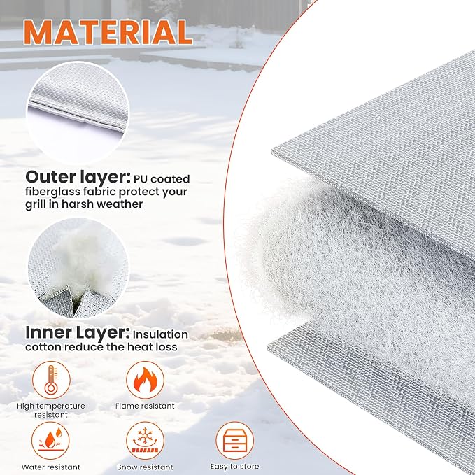 Hisencn Grill Insulation Blanket - Image 2