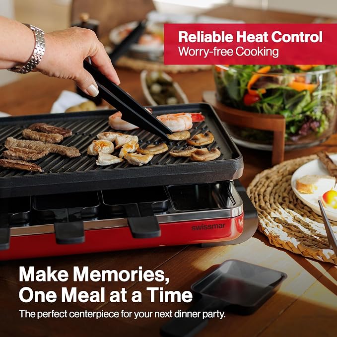 Swissmar Classic 8-Person Raclette Party Grill - Image 7