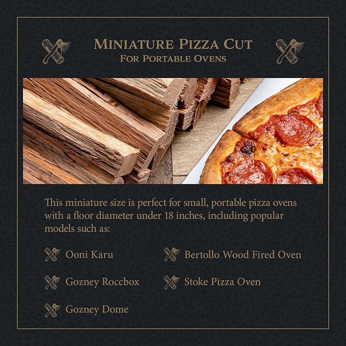 Cutting Edge Firewood 6 Inch Mini Pizza Oven Wood - Image 4