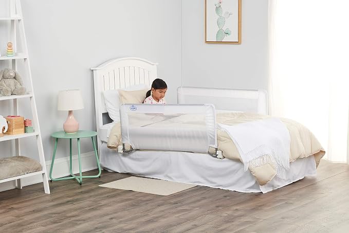 Regalo Swing Down Double Sided Bed Rail Guard, - Image 5