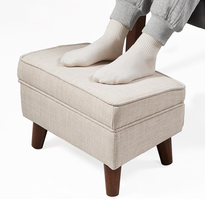 Ottoman Foot Rest, Small Footstool Ottoman - Image 6