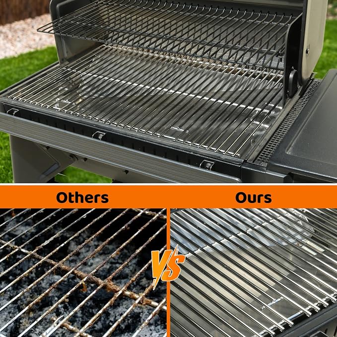 Stainless Steel Cooking Grates for Traeger Woodridge Pellet Grill, Grill Grids - Image 7
