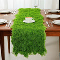 Zeyune 2 Pcs Fake Moss Table Runner by Zeyune