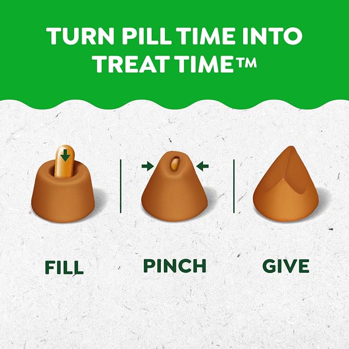 Greenies Pill Pockets for Dogs, Large Size Soft Dog Treats, Chicken Flavor 15.8 - Image 3