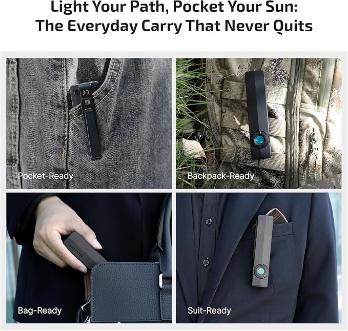 OLIGHT ArkPro EDC Flat Flashlight Rechargeable - Image 8