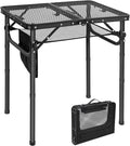 RedSwing Folding Grill Table, Lightweight Height Adjustable Aluminum Table by RedSwing