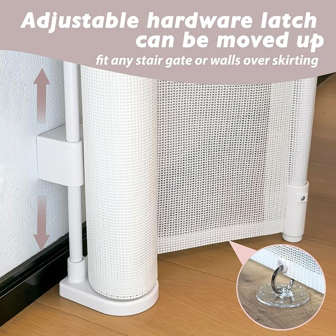 Retractable Baby Gates Dog Gate - Image 3