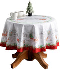 Maison d' Hermine Table Cloth Round Table 100% Cotton 69 Inches Fall Tablecloth by MaisondHermine