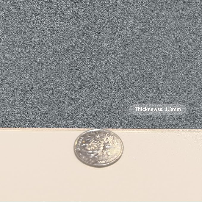 Leather Desk Mat, 1.8mm Thick, 12x42 Inch Desk Cover, Desk Protector Mat - Image 3