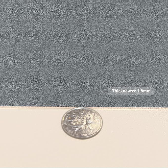Leather Desk Mat, 1.8mm Thick, 15.75x63 Inch Desk Cover, Desk Protector Mat - Image 3
