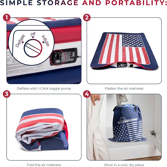 SoundAsleep Dream Series Luxury USA Air Mattress - Image 4