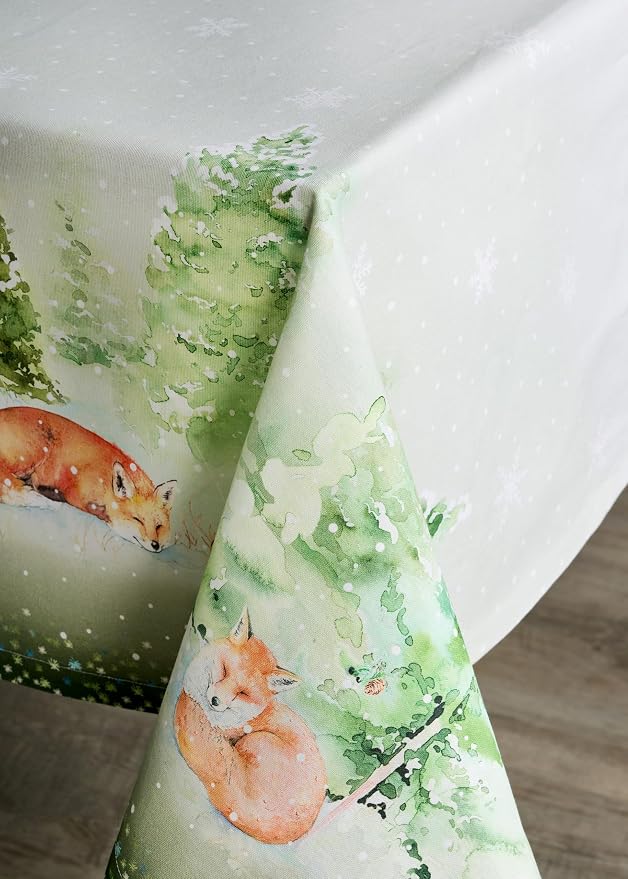 Maison d' Hermine Table Cloth Rectangle Table 100% Cotton 54 x 72 Inches Fall - Image 8