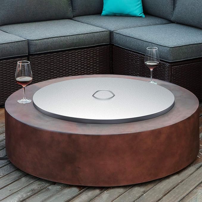 Stanbroil 34-Inch Round Fire Pit Cover - Image 7