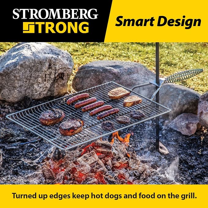 Stromberg Carlson Campfire Grill Grate – Stake & Grill - Image 2
