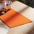 Encasa XO Table Runner 13"x36" Long | Cotton Canvas Fabric | Orange Solid Color by EncasaXO