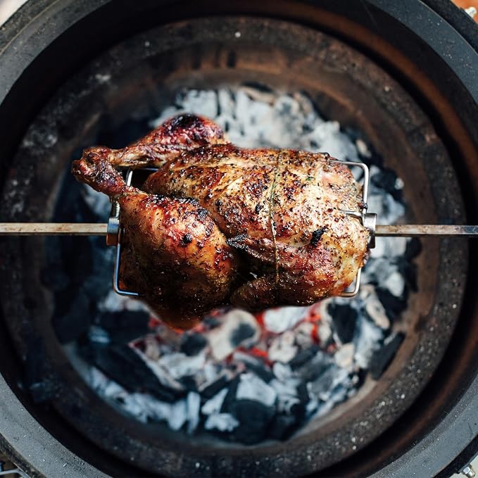 Kamado Joe JoeTisserie Rotisserie Accessory Attachment - Image 8