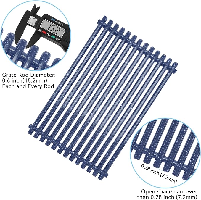 17.4 inch Porcelain Steel Grill Grates Replacement - Image 6