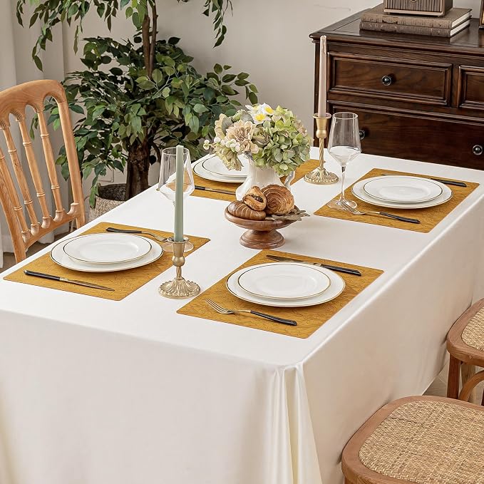Romanstile Vinyl Placemats Set of 8-12 X 18 Inch - Image 7