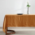 EVERLY 100% Pure Linen Rectangle Tablecloths 60x108Inches by EVERLY