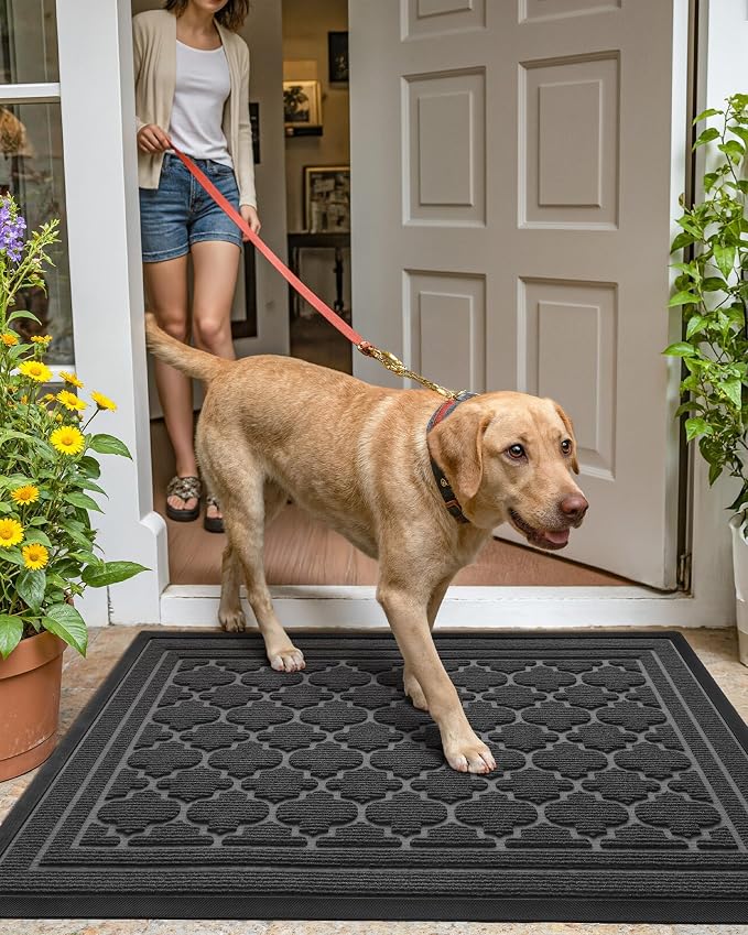 Color&Geometry Front Door Mat Outside Entrance, Heavy Duty Non Slip Low Profile - Image 9